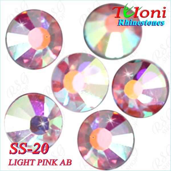 Rhinestones Tuloni SS20 col. Lt.Pink AB 1440 mod. Basic HotFix